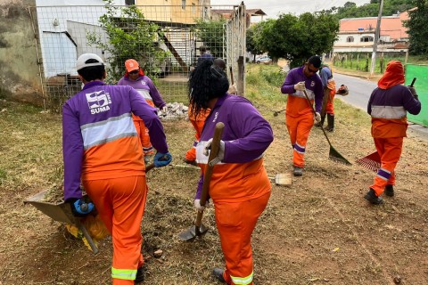 Ubá intensifica serviços de limpeza urbana no período pós-chuvas
