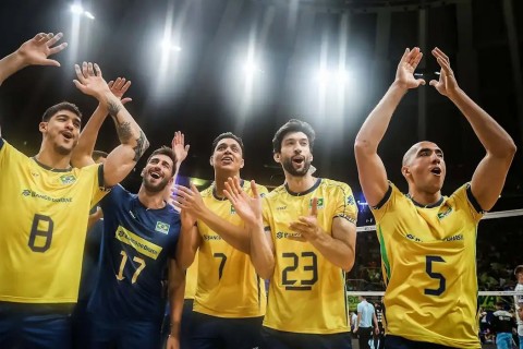 Embalado, Brasil faz 3 a 0 na invicta Eslovênia na Liga das Nações