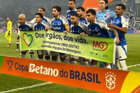 Campanha pela doação de órgãos abre clássico da Copa do Brasil no Mineirão e destaca diálogo com família para salvar vidas