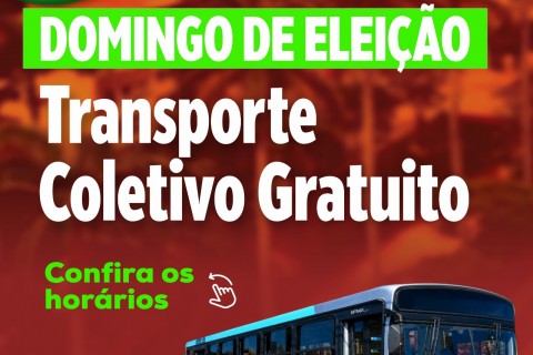 Prefeituras e estados devem garantir transporte gratuito no 2° turno