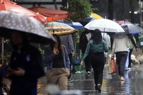 Centro-Oeste e Sudeste do país têm chuva com rajadas de vento