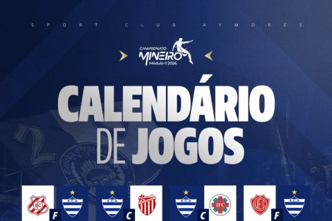 Federação mineira de futebol divulga calendário dos jogos do modulo 2