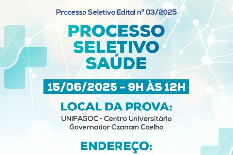 Prefeitura divulga local de prova do Processo Seletivo Simplificado da Saúde