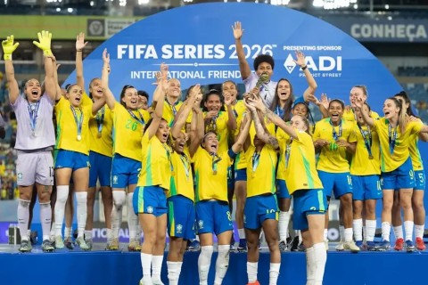Brasil conquista título do FIFA Series de futebol feminino