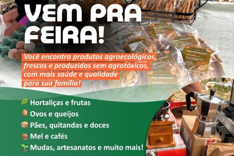 Sexta-feira é dia de feira em Ubá!