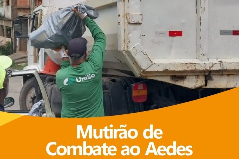 🚨 Começou o nosso Mutirão de Combate ao Aedes aegypti! 🦟