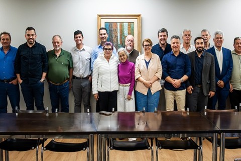 Representantes do executivo de Ubá participam de reunião para discutir melhorias na oferta de voos e acesso ao Aeroporto Regional Itamar Franco