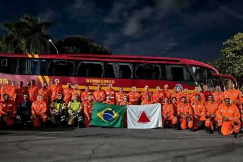 Militares do Corpo de Bombeiros de Minas Gerais vão integrar força-tarefa brasileira para ações de busca e salvamento na Venezuela