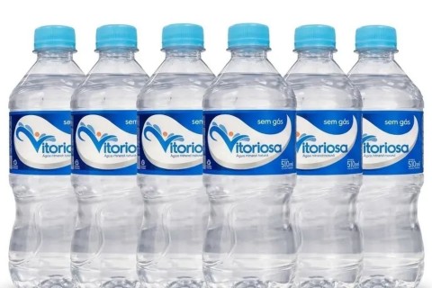 Anvisa interdita água mineral da marca Vitoriosa por conter coliformes