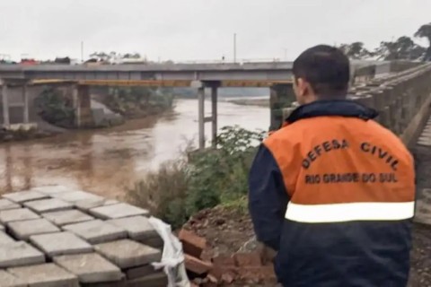 Defesa Civil emite alertas para temporais no Rio Grande do Sul