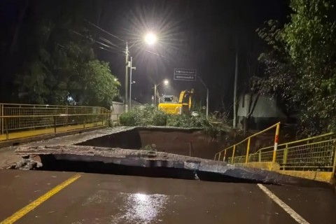 Chuvas deixam desabrigados e desalojados no Rio Grande do Sul